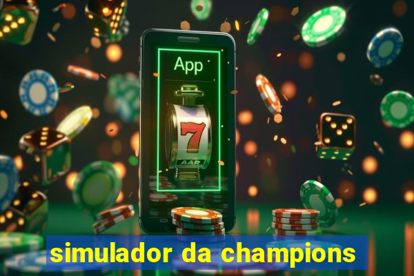 simulador da champions